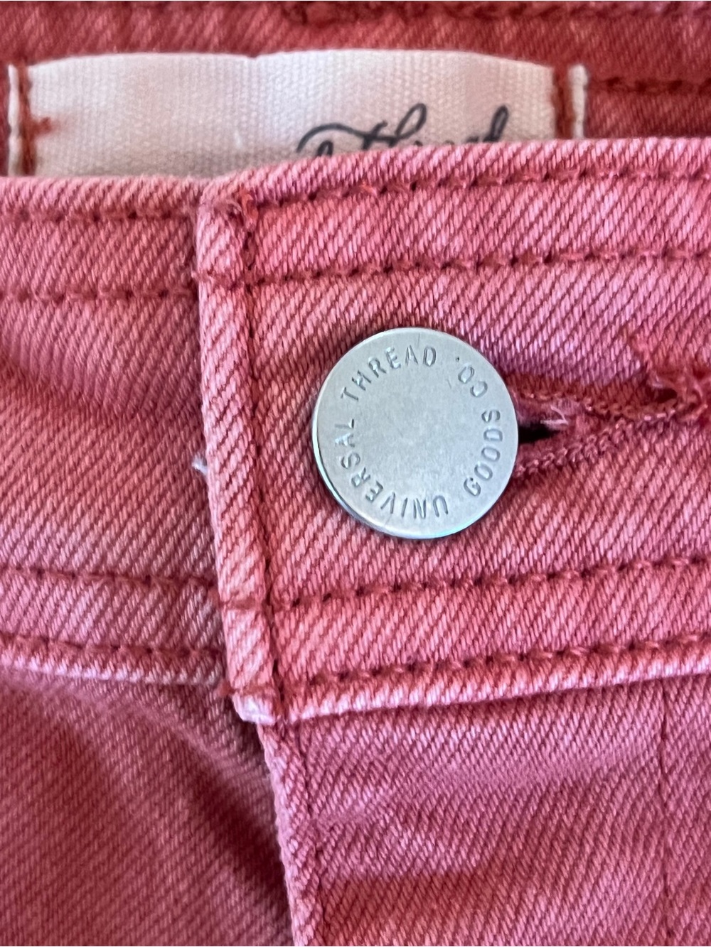 Universal Thread Coral Wide-Leg Jeans - Picture 2 of 7